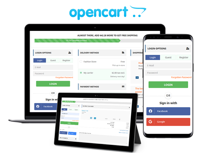 OpenCart One Page Checkout by Knowband