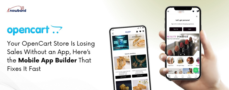 OpenCart Mobile App Builder Extension by Knowband for Android and iOS