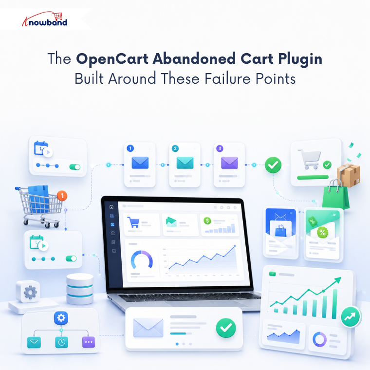 The OpenCart Abandoned Cart Plugin Built Around These Failure Points