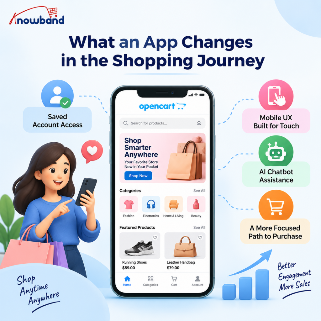 What an app changes in the shopping journey