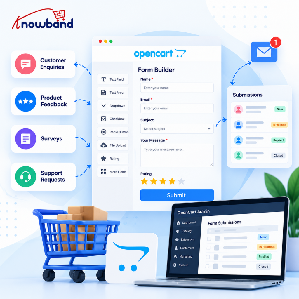 Use the OpenCart Form Builder to Align the Form with the Customer Journey